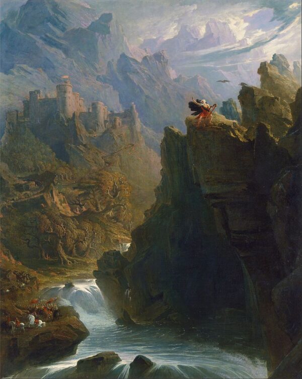 Der Barde – John Martin John Martin 70x85