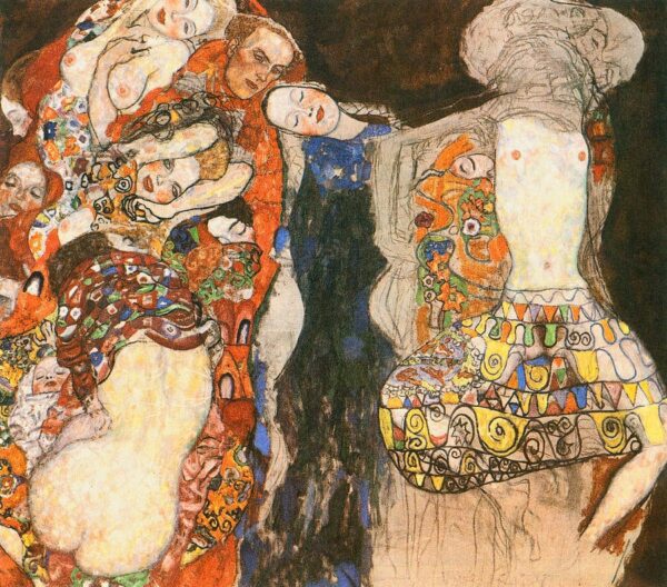 Die unvollendete Braut – Gustav Klimt Gustav Klimt 70x70