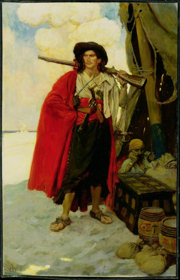 Der Freibeuter war ein malerischer Kerl – Howard Pyle Howard Pyle