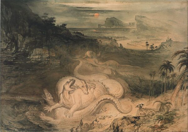 Das Land des Iguanodon – John Martin John Martin 105x70