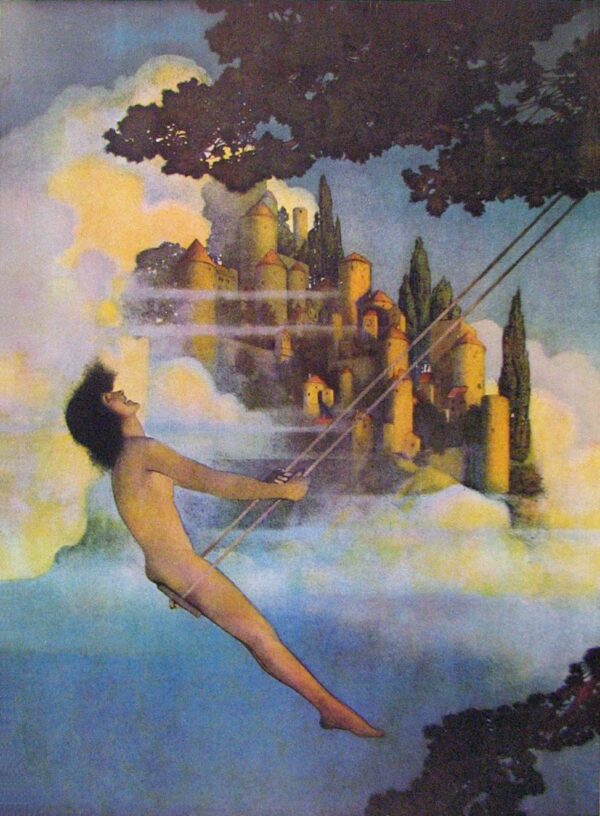 Der Dinky Bird – Maxfield Parrish Maxfield Parrish 70x85