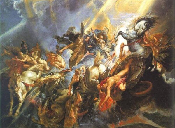 Der Sturz des Phaeton – Peter Paul Rubens Beliebte Bilder 105x70