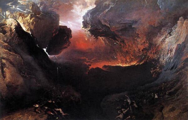 Der große Tag seines Zorns – John Martin John Martin 105x70