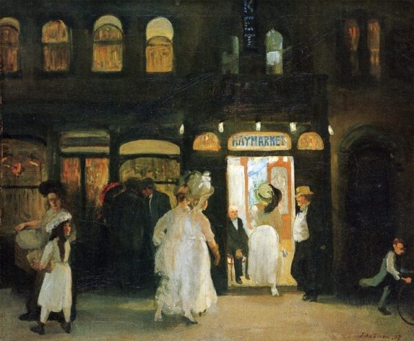 Der Haymarket – John Sloan John Sloan