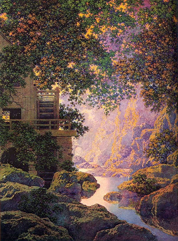 Der alte Glen Mil – Maxfield Parrish Maxfield Parrish 70x105