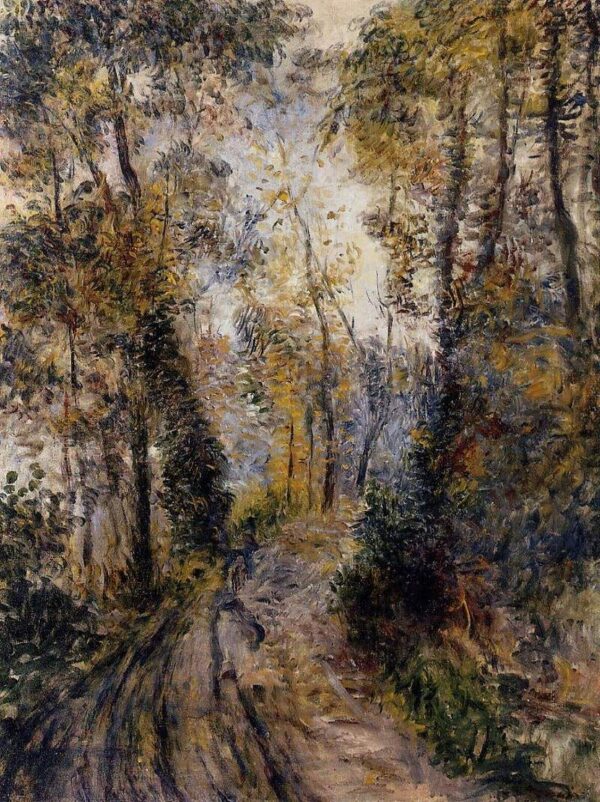 Der Weg durch den Wald – Pierre-Auguste Renoir Pierre-Auguste Renoir 70x85