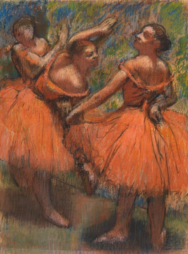 Tänzerinnen in Rot – Edgar Degas Edgar Degas 70x85