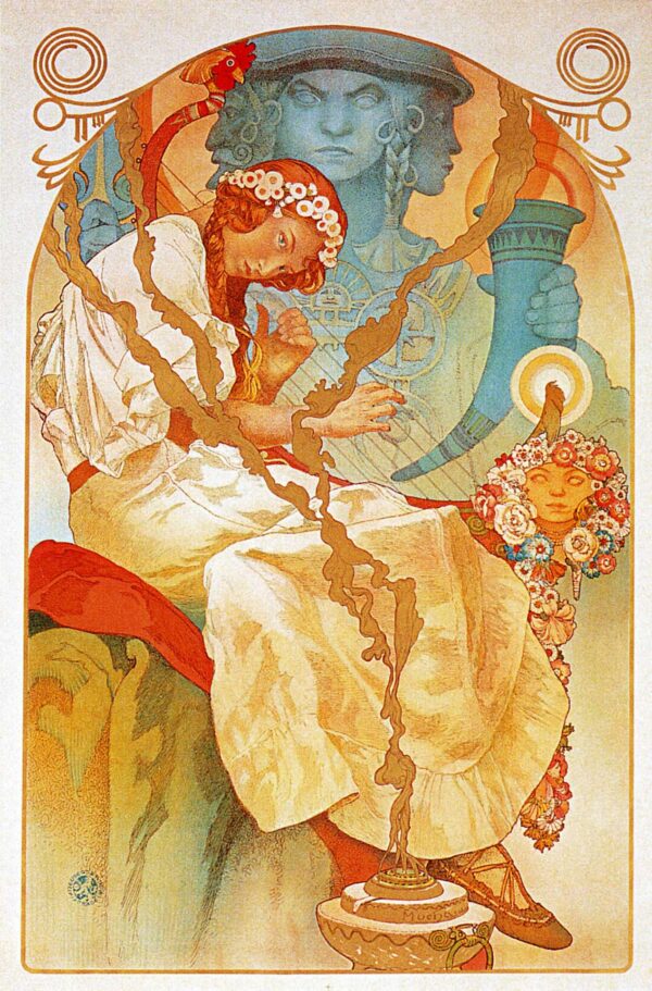 Die slawische Epopöe – Mucha Alfons Mucha 70x105