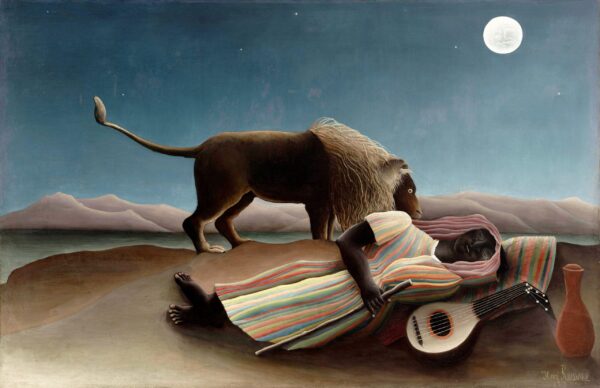 Die schlafende Zigeunerin – Henri Rousseau Beliebte Bilder 105x70