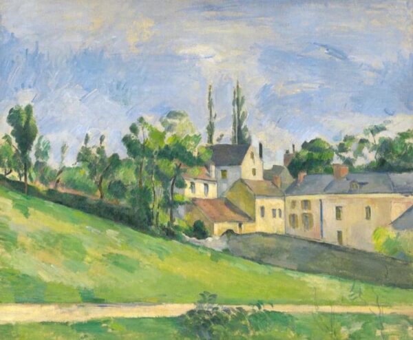 Aufsteigender Weg – Paul Cézanne Paul Cézanne 85x75