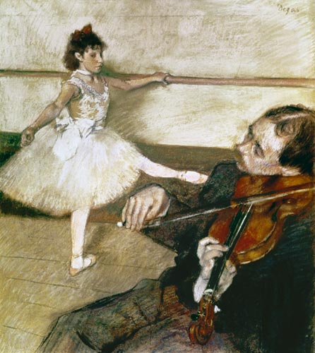 Die Tanzstunde – Edgar Degas Edgar Degas 70x70