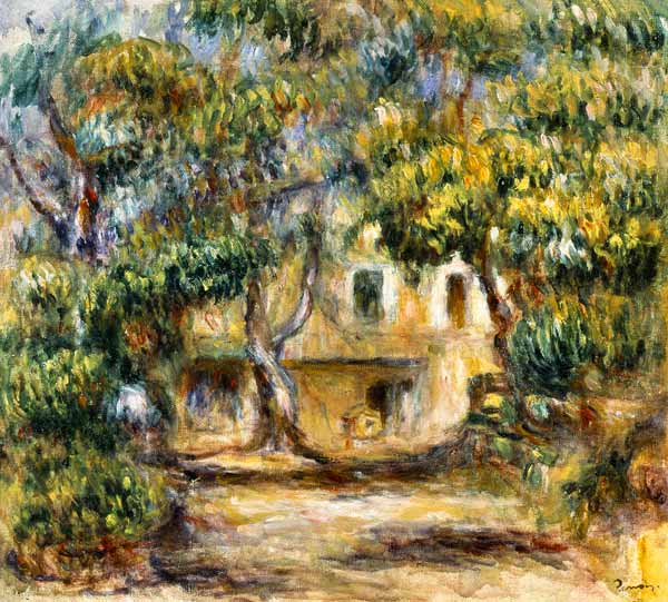 Die Farm der Collettes – Pierre-Auguste Renoir Pierre-Auguste Renoir 70x70