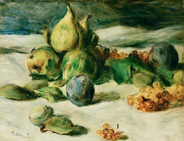 Stillleben mit Früchten – Pierre-Auguste Renoir Pierre-Auguste Renoir 85x75