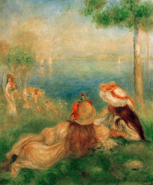 Mädchen am Meer – Pierre-Auguste Renoir Pierre-Auguste Renoir 70x85