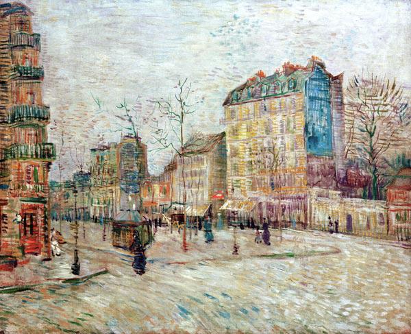 Boulevard de Clichy – van Gogh Vincent Van Gogh 85x75