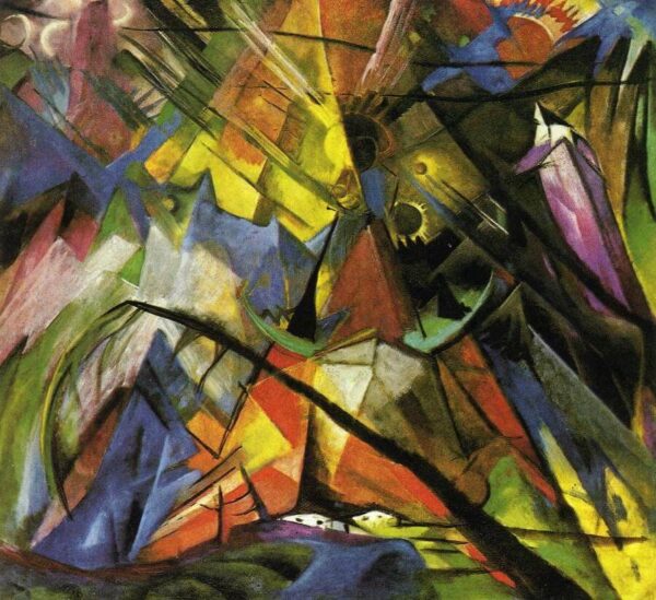 Das Tirol – Franz Marc Franz Marc 70x70