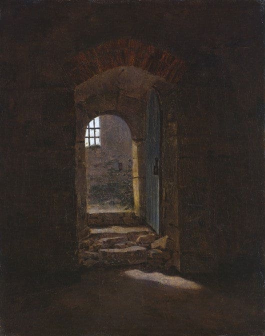 Pforte von Meißen – Caspar David Friedrich Caspar David Friedrich 70x85