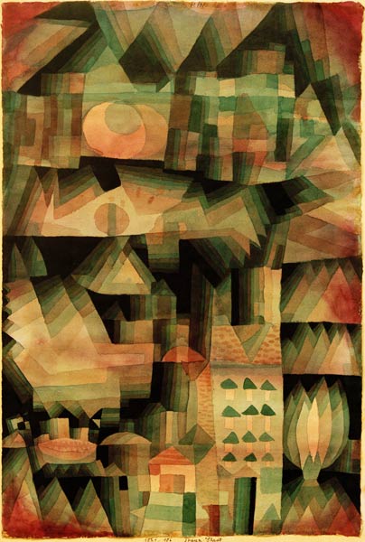 Die Traumstadt – Paul Klee Paul Klee 70x105