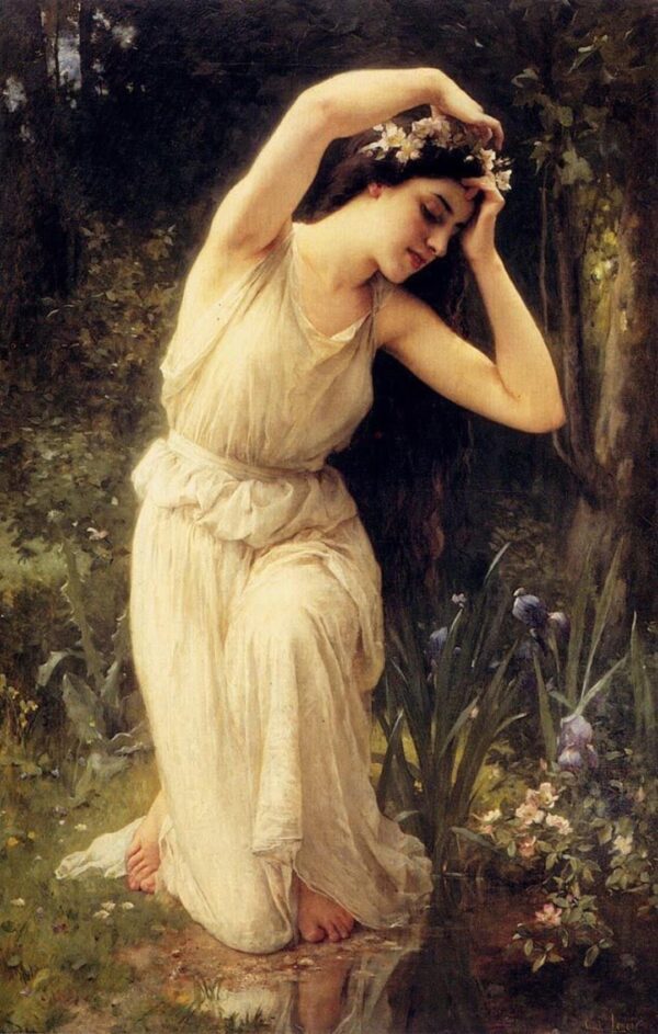 Eine Nymphe im Wald – Charles-Amable Lenoir Charles-Amable Lenoir