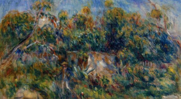 Der Spaziergang des Malers in Cagnes – Pierre-Auguste Renoir Pierre-Auguste Renoir 120x70