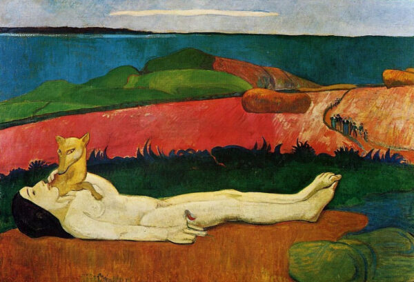 Das Erwachen des Frühlings (Entjungferung) – Paul Gauguin Paul Gauguin 105x70