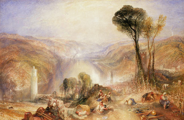 Oberwesel – William Turner J.M.W. Turner 105x70