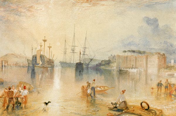 W.Turner Château d’Upnor – William Turner J.M.W. Turner 105x70