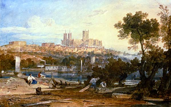 Blick auf Lincoln – William Turner J.M.W. Turner 105x70