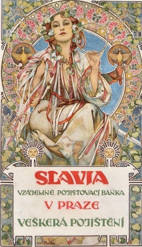 Slavia – Mucha Alfons Mucha 70x120