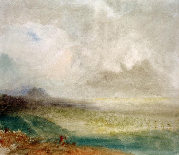 Rhonetal in der Nähe von Sion – William Turner J.M.W. Turner 85x75