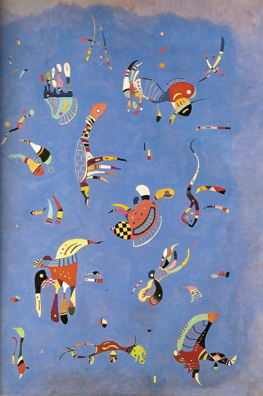 Bleu de ciel – Wassily Kandinsky Wassily Kandinsky 70x105