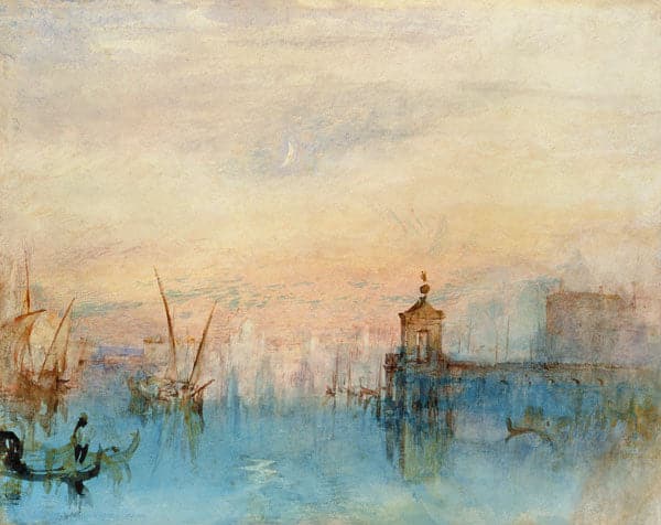 Venedig mit der ersten Mondsichel – William Turner J.M.W. Turner 85x75