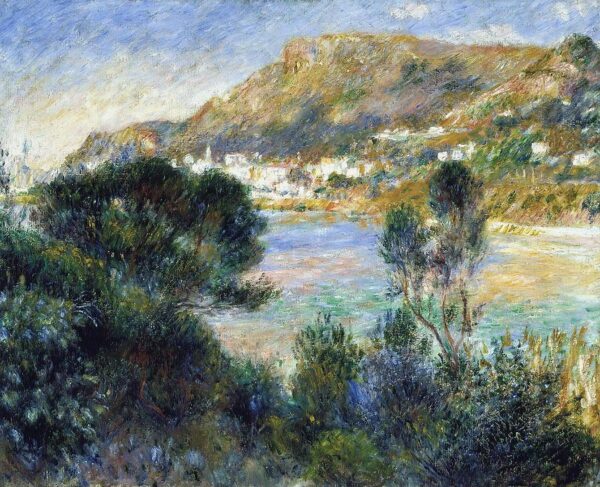 Blick auf Cap Martin in Monte Carlo – Pierre-Auguste Renoir Pierre-Auguste Renoir 85x75