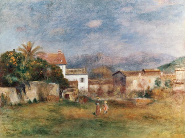 Blick auf Cagnes – Pierre-Auguste Renoir Pierre-Auguste Renoir 105x70