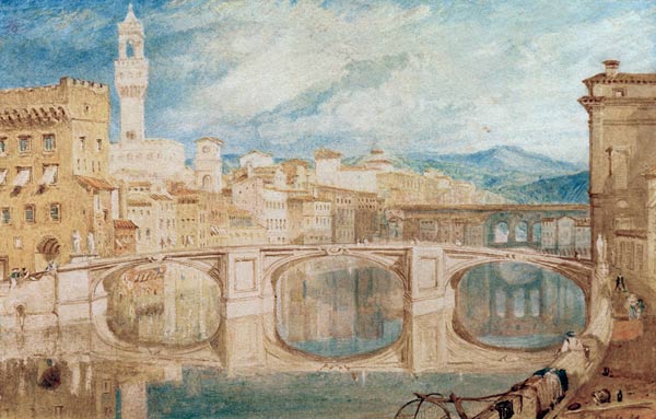 Blick auf Florenz von der Ponte – William Turner J.M.W. Turner 105x70