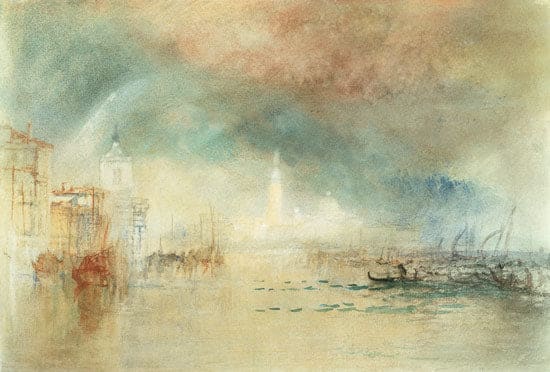 Blick auf Venedig von La Giudecca aus – William Turner J.M.W. Turner 105x70