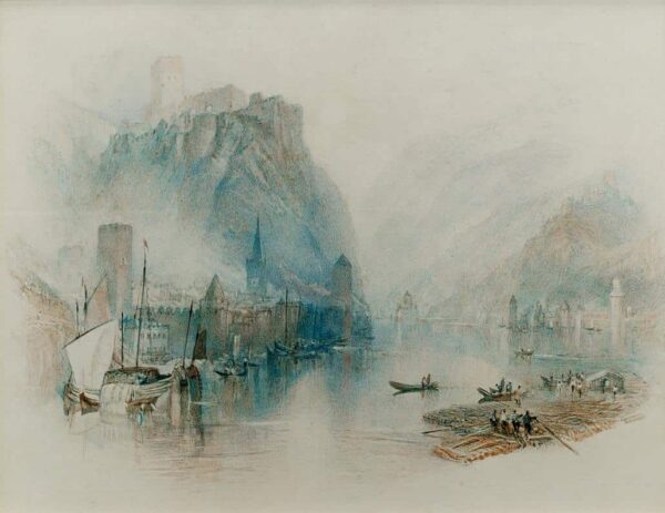 Schlösser am Rhein – William Turner J.M.W. Turner 85x75