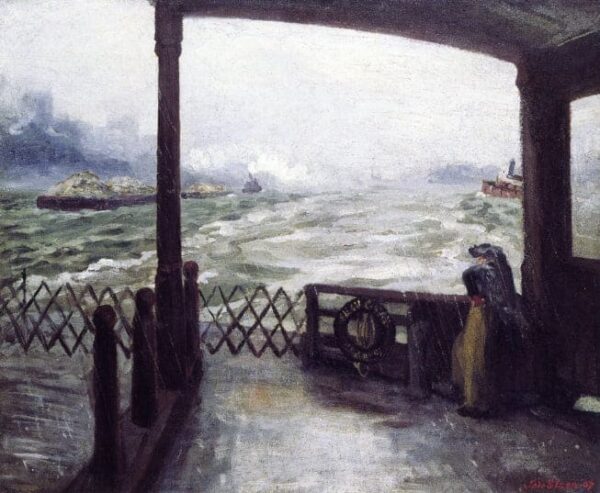 Sillage der Fähre – John Sloan John Sloan