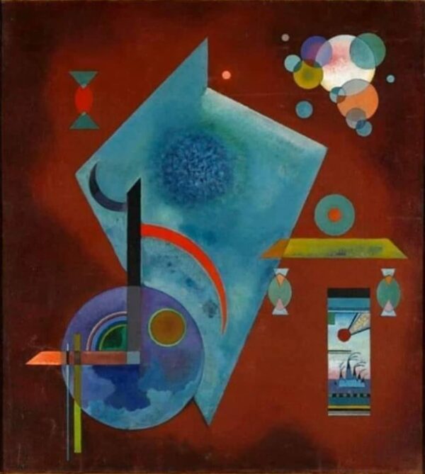 Festmahl in Unordnung – Wassily Kandinsky Wassily Kandinsky 70x70