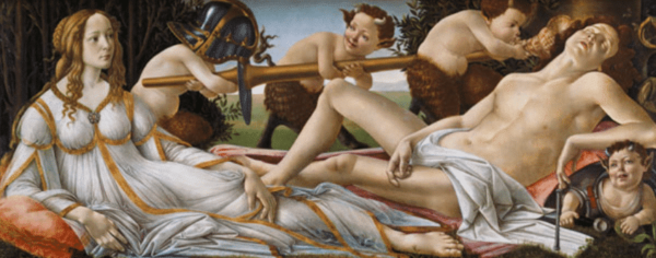 Venus und Mars – Sandro Botticelli Sandro Botticelli 160x70