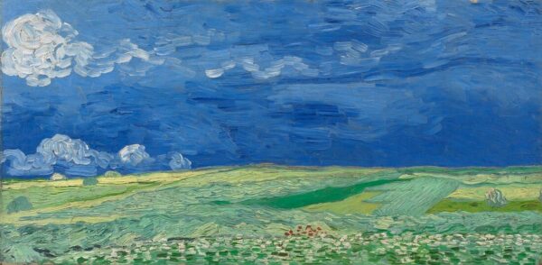 Feld unter Gewitterwolken – Van Gogh Vincent Van Gogh 140x70