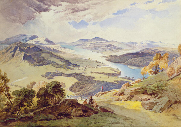 Windermere vom Gipfel des Ormot aus – William Turner J.M.W. Turner 105x70