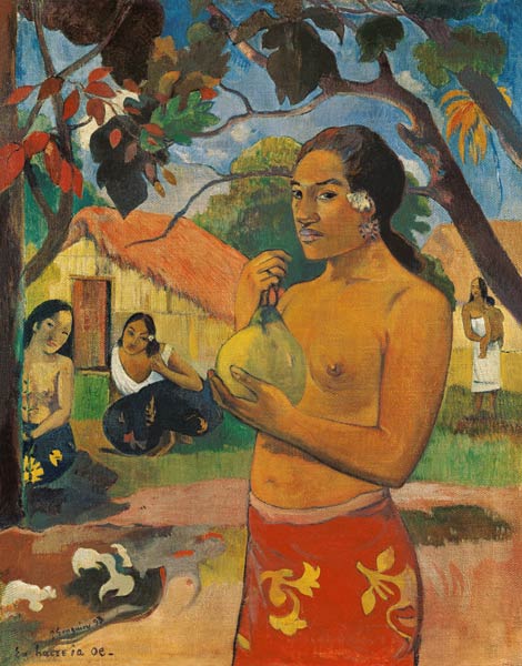 Wohin gehst du? – Paul Gauguin Paul Gauguin 70x85