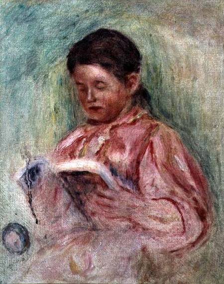 Frau beim Lesen – Pierre-Auguste Renoir Pierre-Auguste Renoir 70x85