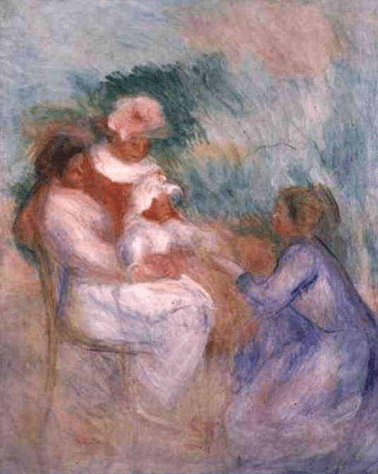 Frauen und Kinder – Pierre-Auguste Renoir Pierre-Auguste Renoir 70x85