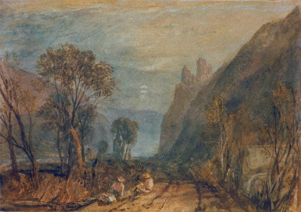 Blick auf den Rhein – William Turner J.M.W. Turner 105x70