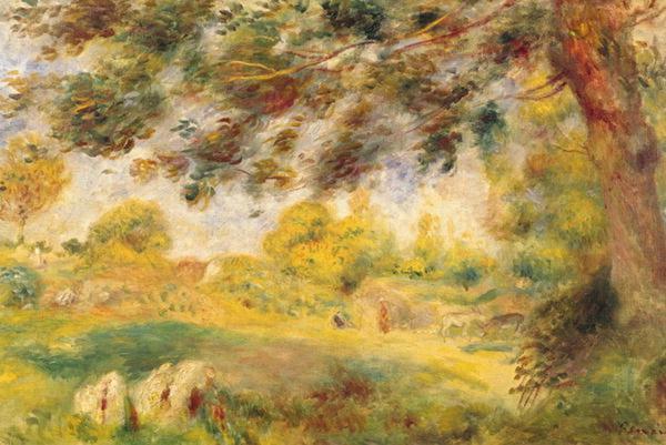 Frühlingslandschaft – Pierre-Auguste Renoir Pierre-Auguste Renoir 105x70