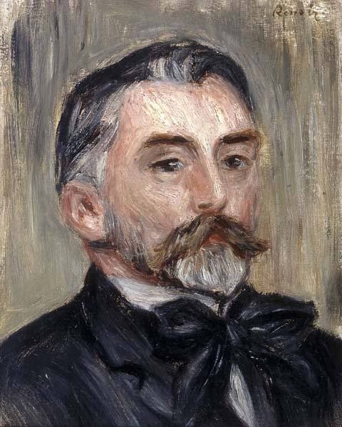 Porträt von Stéphane Mallarmé – Pierre-Auguste Renoir Pierre-Auguste Renoir 70x85