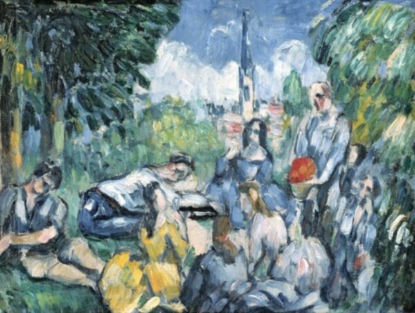 Das Frühstück im Freien, 1876-77 – Paul Cézanne Paul Cézanne 85x75