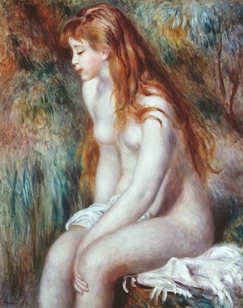 Junger Badegast 1892 – Pierre-Auguste Renoir Pierre-Auguste Renoir 70x85